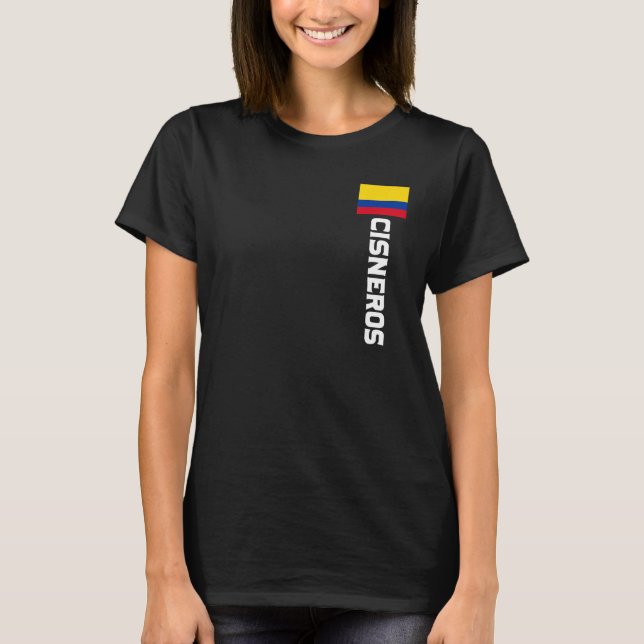 Cisneros Colombia For Colombian Men Women Kids T-Shirt (Front)