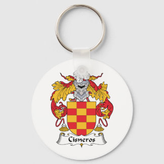 Cisneros Family Crest Keychain