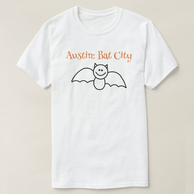 CISV Austin Bat City Men's T-Shirt (Design Front)