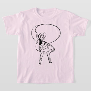 CISV Austin Cowgirl Girl's T-Shirt