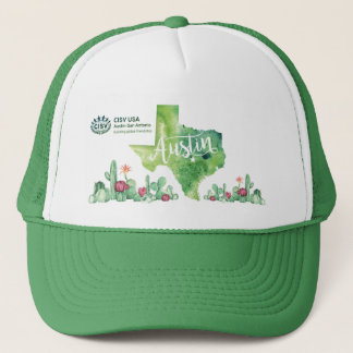 CISV Austin Environment and Sustainability Trucker Hat
