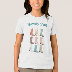 CISV Austin Howdy Kid's (Boys/Girls) Tri-Blend Shirt