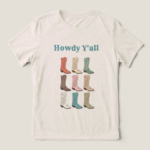 CISV Austin Howdy Y'all Women's Tri-Blend Shirt