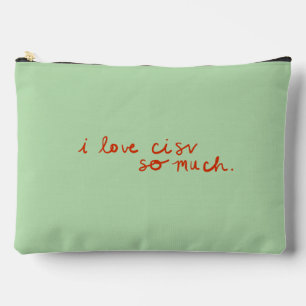 CISV Austin "I love CISV..." Toiletry Pouch