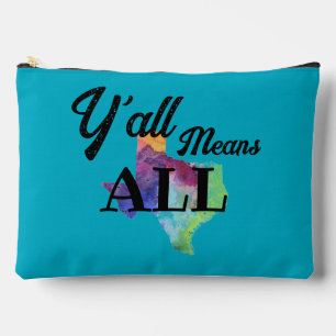 CISV Austin "Y'all Means All" Accessory Pouch