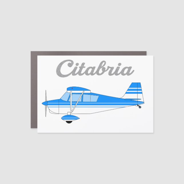 citabria airplane car magnet (Front)
