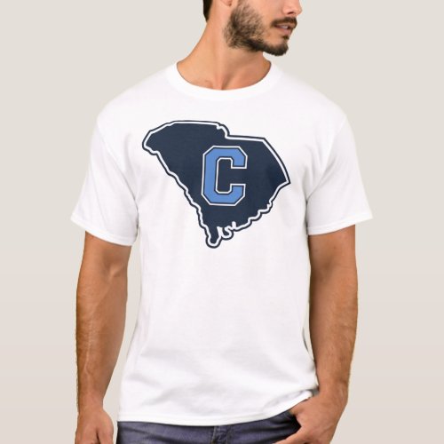 Citadel BULLDOGS CHARLESTON SC Sticker T_Shirt