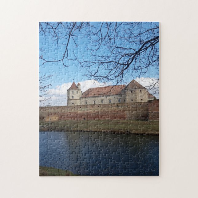 Citadel in Fagaras Romania Jigsaw Puzzle (Vertical)
