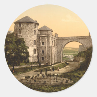 Citadel of Namur, Belgium Classic Round Sticker