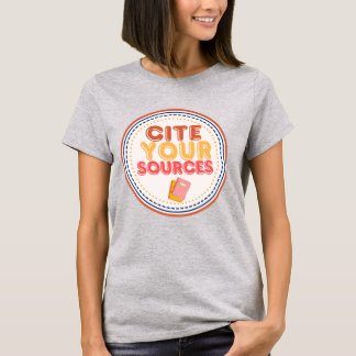 Cite your sources tee