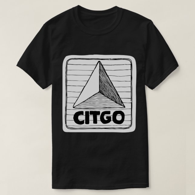 CITGO Sign Sticker T-Shirt (Design Front)