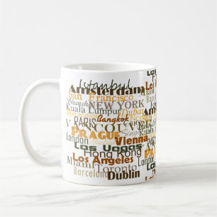 Cities Around The World Coffee Mug