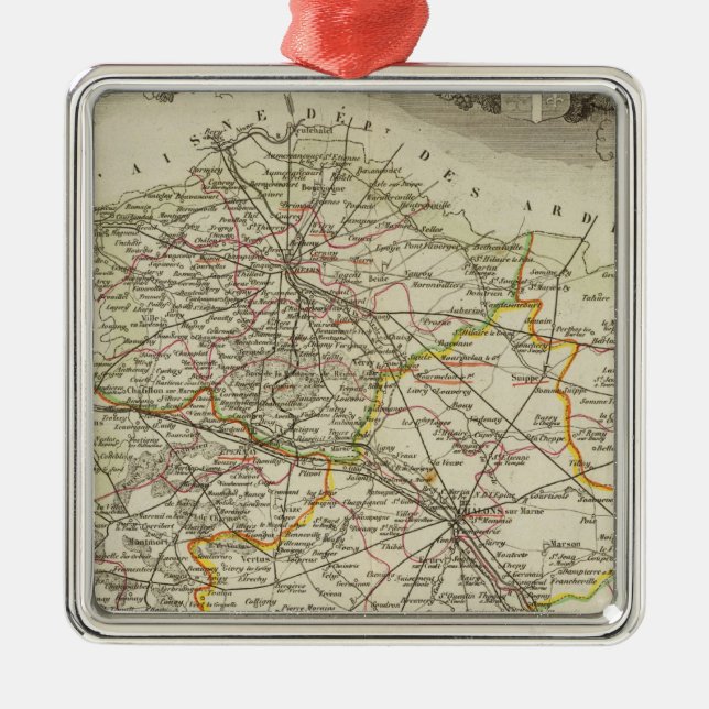 Cities Metal Ornament (Front)