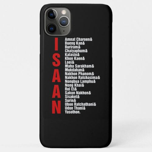 Cities of Isaan Thailand iPhone 11 Pro Max Case