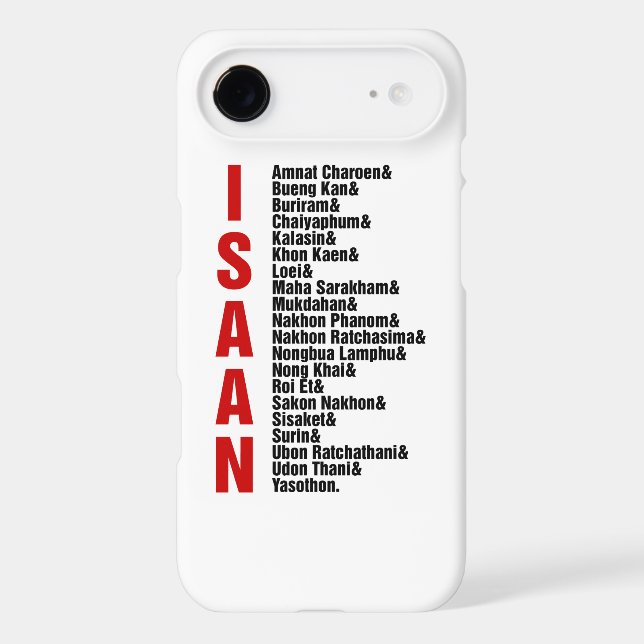Cities of Isaan, Thailand Case-Mate iPhone Case (Back)