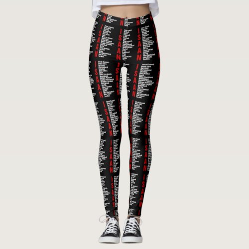 Cities of Isaan Thailand Leggings