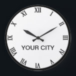 Cities of the world clock Template<br><div class="desc">Add your cities name</div>