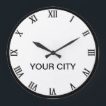 Cities of the world clock Template<br><div class="desc">Add your cities name</div>