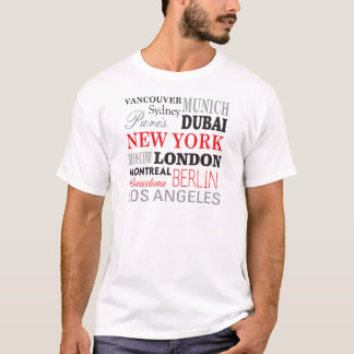 Cities of the World T-Shirt