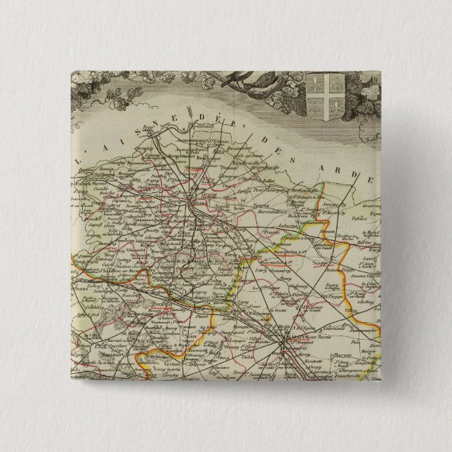 Cities Pinback Button (Front)