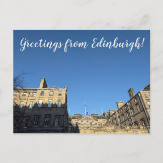 CITINERARIES: Greetings from Edinburgh! Postcard