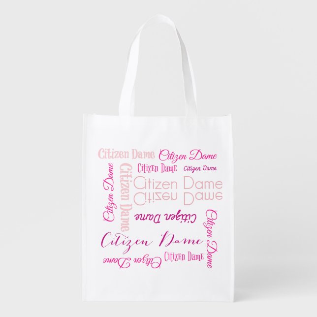 Citizen Dame Grocery Tote (Front)