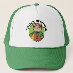 hard-boiled mystery fan2, avid trucker hat
