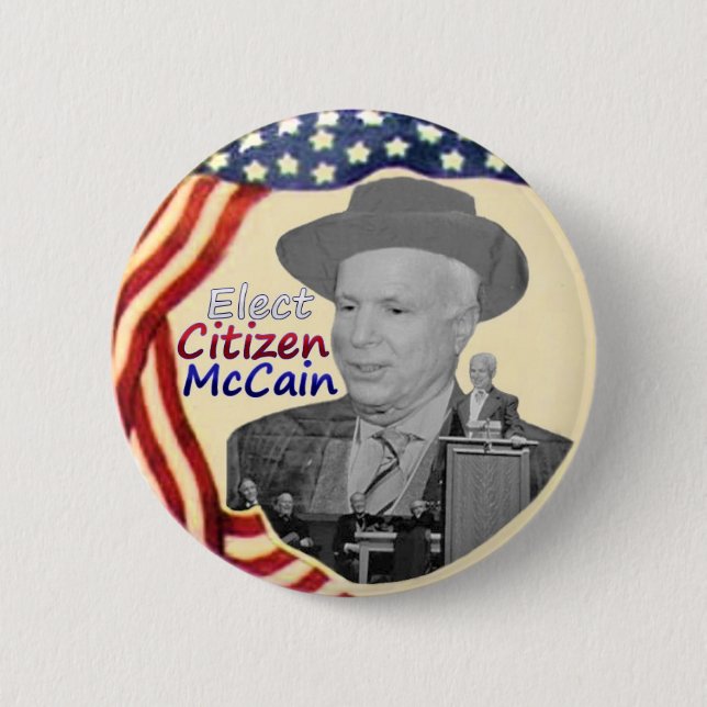 Citizen McCain Button (Front)