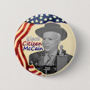 Citizen McCain Button