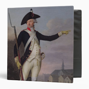 Citizen Nau-Deville in National Guard Uniform Binder