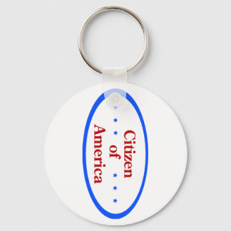 Citizen of America Keychain