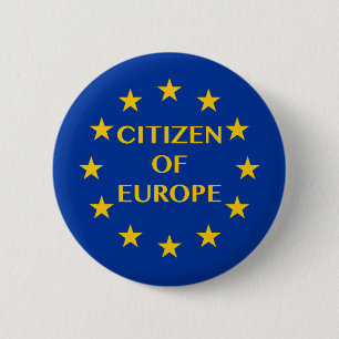 Citizen of Europe Button