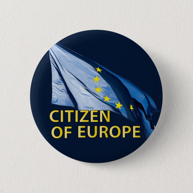 Citizen of Europe Button (Front)
