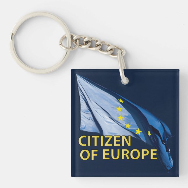 Citizen of Europe Keychain (Front)