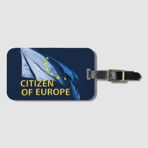 Citizen of Europe Luggage Tag