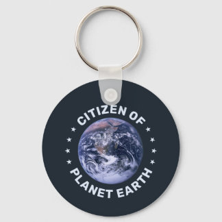 Citizen of Planet Earth Keychain