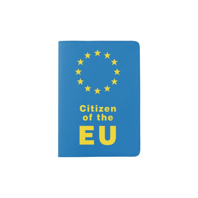Citizen of the EU Passport cover (Front)