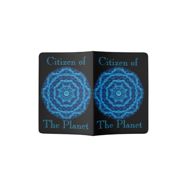 "Citizen Of The Planet 2" Passport Holder (Opened)