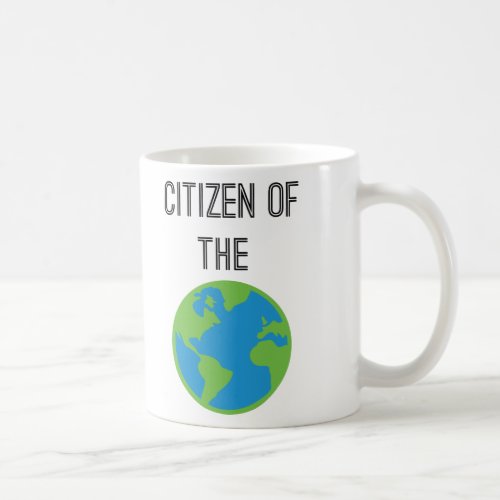 Citizen Of The World Coffee Mug