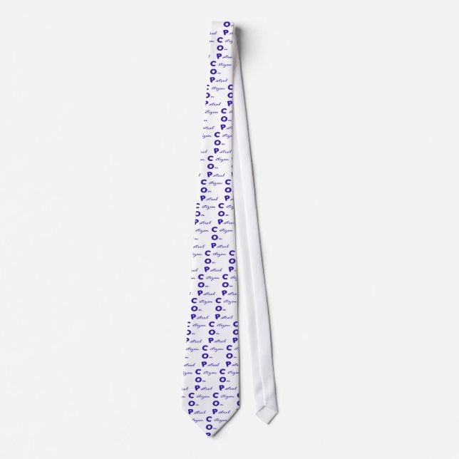Citizen On Patrol Tie (Front)