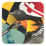 Citizen Oriole, Maryland's State Bird Square Sticker