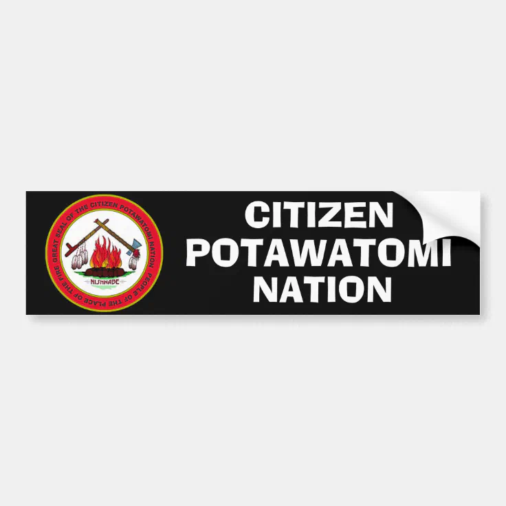 Citizen Potawatomi Nation Seal Bumper Sticker | Zazzle