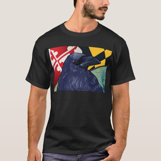 Citizen Raven, Maryland's Nevermore T-Shirt (Front)