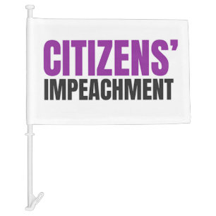 Citizens' Impeachment Car Flag