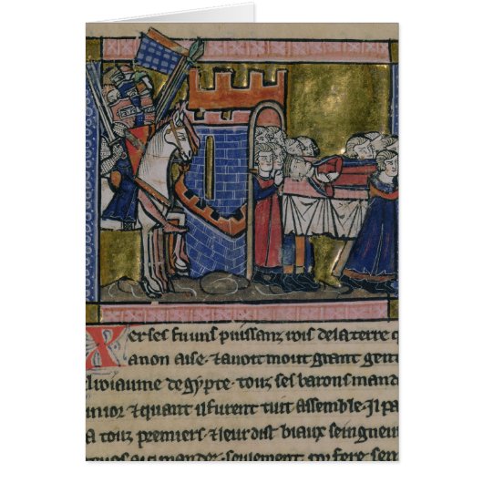 Citizens of Edessa Pay homage to Baldwin II (Front)