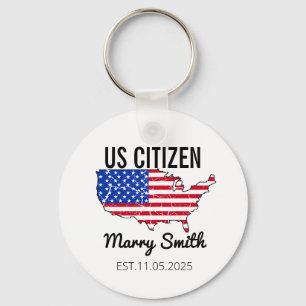 Citizenship Day American – Proud to Be an America Keychain