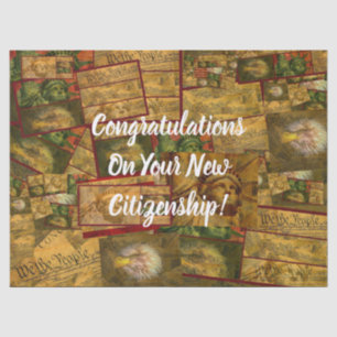 Citizenship Tissue Paper