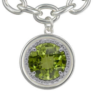 Citrine and Diamonds Bracelet