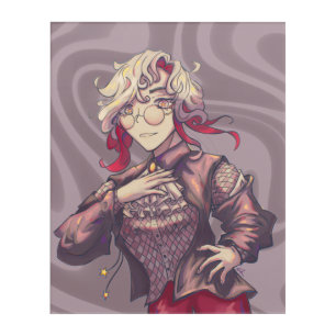 Citrine Anime Acrylic Print