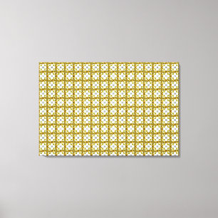 Citrine Clover Canvas Print